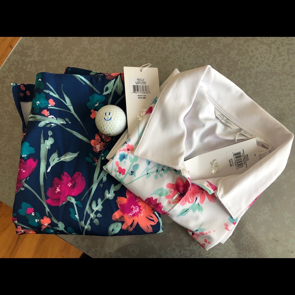 NWT Lady Hagen Golf Polo and Skort